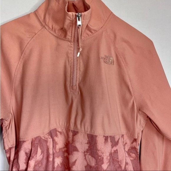 The North Face Women Sz S Printed Class V Pullover Coral Lightweight Jacket EUC - Picture 12 of 14
